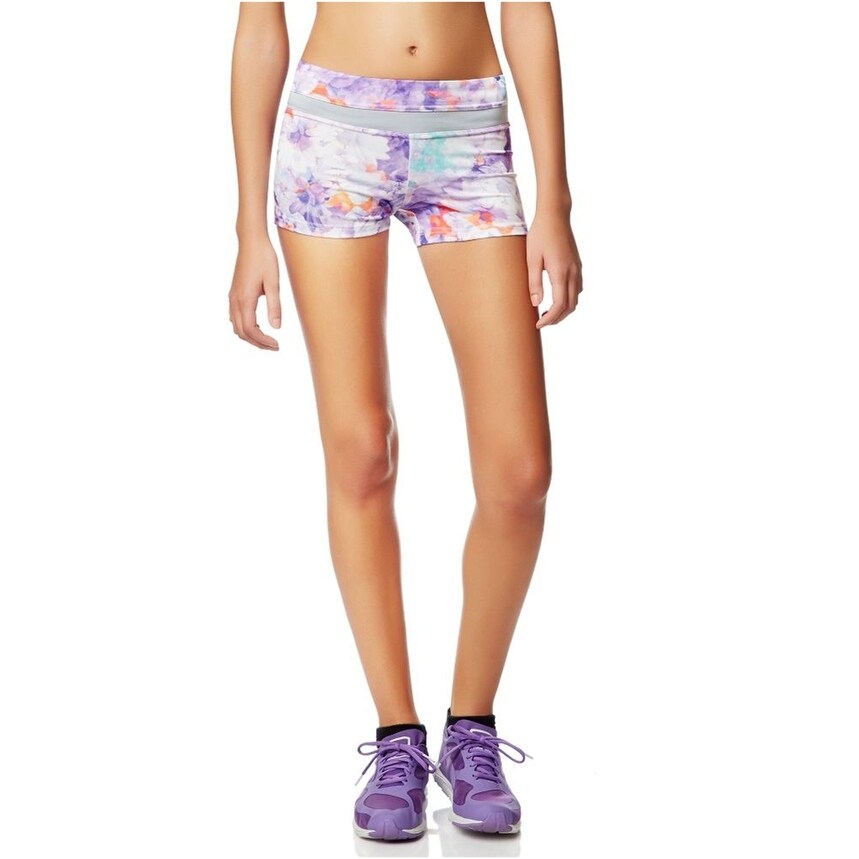 Aeropostale Womens Lld Ruched Knit Athletic Workout Shorts